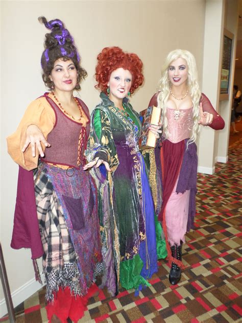 Some Fantastic Hocus Pocus Cosplay Scary Halloween Costumes