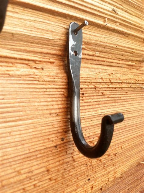 Cast Iron Rustic Decorative Wall Hook Hand Forged Wall By Sarqit