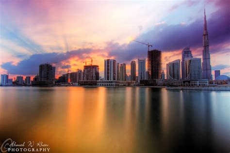 Dubai Sunset At Its Best By Ahmedwkhan On Deviantart