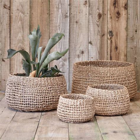 Handmade Seagrass Basket By All Things Brighton Beautiful