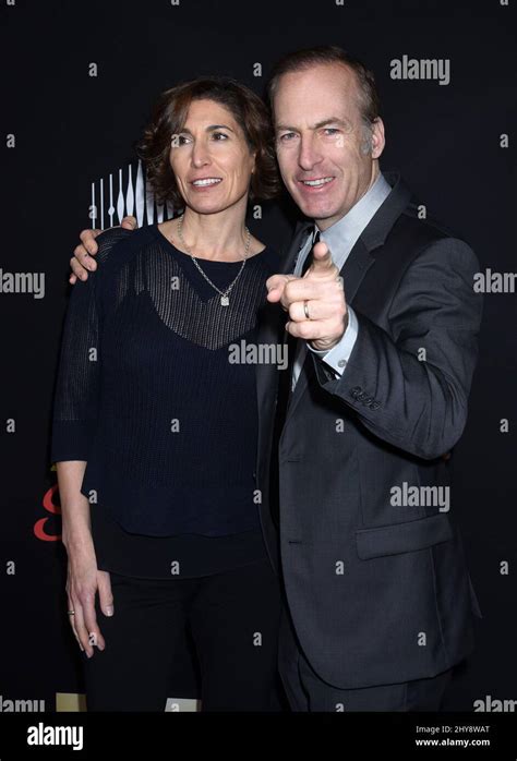 Bob Odenkirk And Wife Naomi Attending The Better Call Saul Season 2