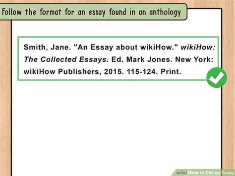 If you list a film under its title, you must refer to the title in your writing or cite it parenthetically: 4 Ways to Cite an Essay - wikiHow