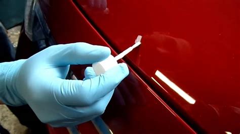 This touch up paint for car scratch works great on all gloss paints and colors available in the market. Car Touch Up Paint Application Guide - YouTube
