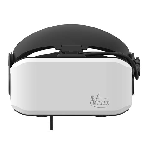 viulux v8 pc helmet 3d glasses headset game movie virtual reality headset pc connected head
