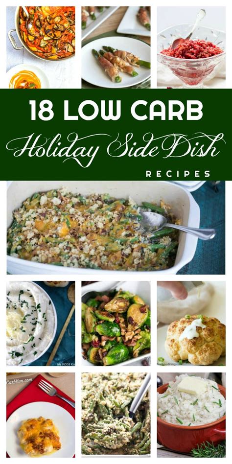 Low Carb Thanksgiving Pin Low Carb Sides Low Carb Side Dishes Side