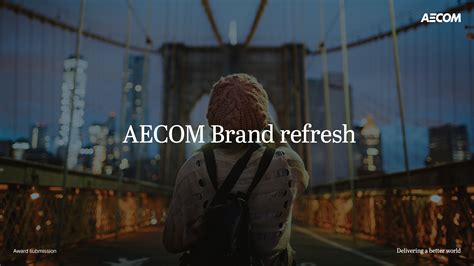 Aecoms Brand Refresh Indigo Award Winner 2022