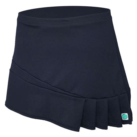 Tennis Skirt Side Pleat Navy Lgpg Tennis Nz