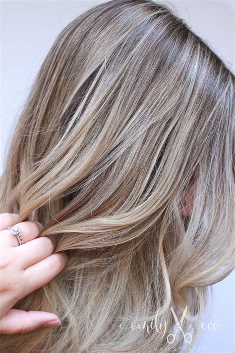 By Emily Economides Emilyecohair Beige Natural Golden Platinum Hair Babylights And Balayage