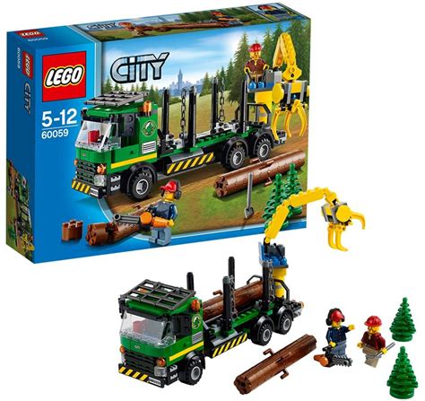 Lego City 60059 Logging Truck Mattonito