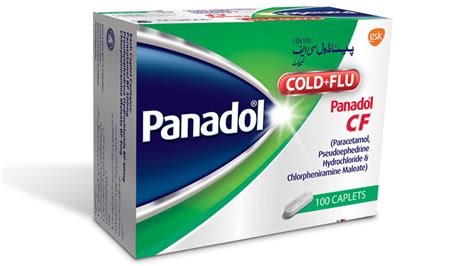 Panadol cold and flu formula is manufactured and supplied in pakistan by gsk consumer healthcare pakistan. Panadol CF | GSK PK