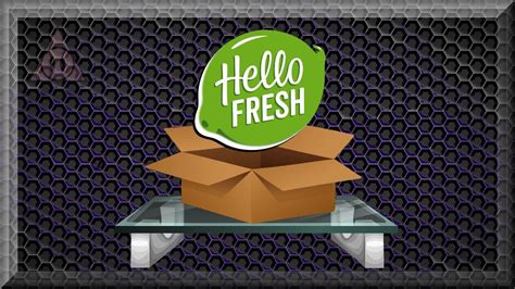 Unboxing Hello Fresh Fooooood And Free Boxes To Giveaway Youtube