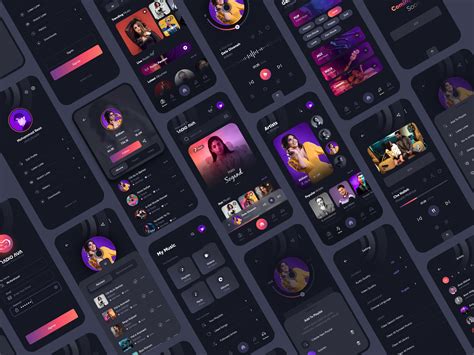 Radio Ava Music Player App Ui Design By Mohammad Reza Farahzad 🏆 For