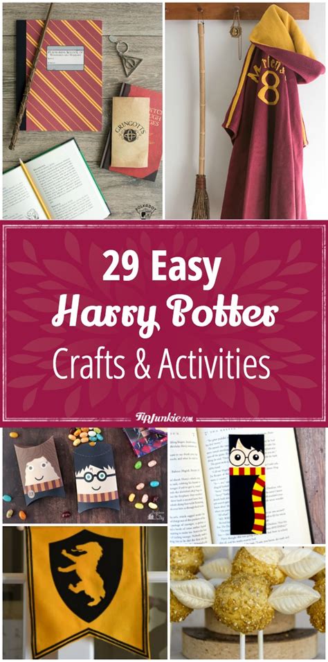 29 Harry Potter Crafts & Activities [easy] – Tip Junkie