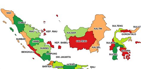 Gambar Daftar Nama 34 Provinsi Indonesia Lengkap Beserta Ibukotanya