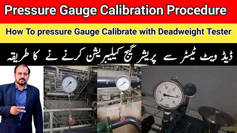 Pressure Gauge Calibration Procedure How To Calibrate Pressure Gauge