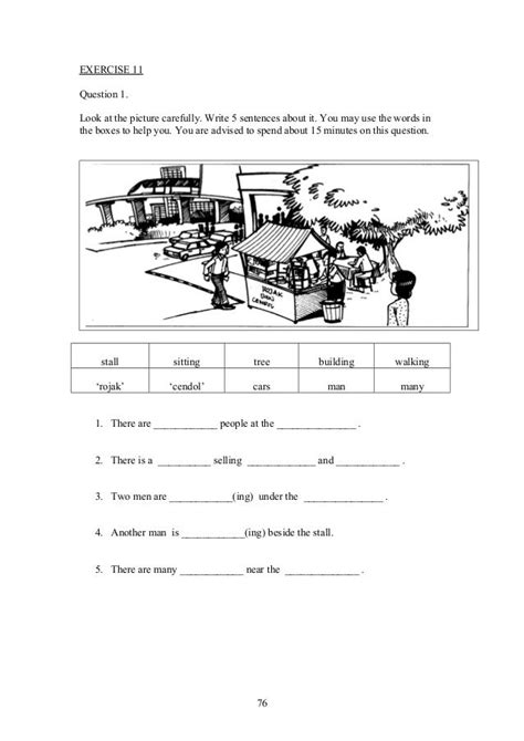 This new edition is thoroughly updated and revised to accompany the fifth edition of english grammar in use. Upsr english paper 2 - section 1 - worksheets for weaker ...