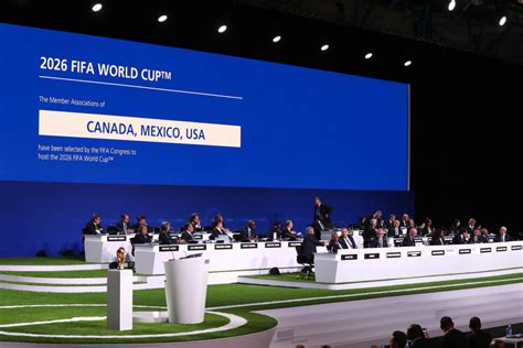The Usa Canada And Mexico Win Bid To Host The Fifa World Cup In 2026