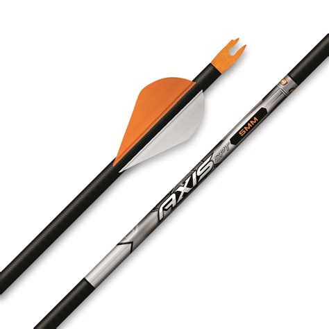 Easton 5mm Axis Match Grade Arrows 12 Pack 708692 Arrows Bolts