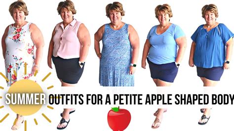 Over 50 Here Are 5 Casual Summer Outfits For Apple Shape Plus Petite