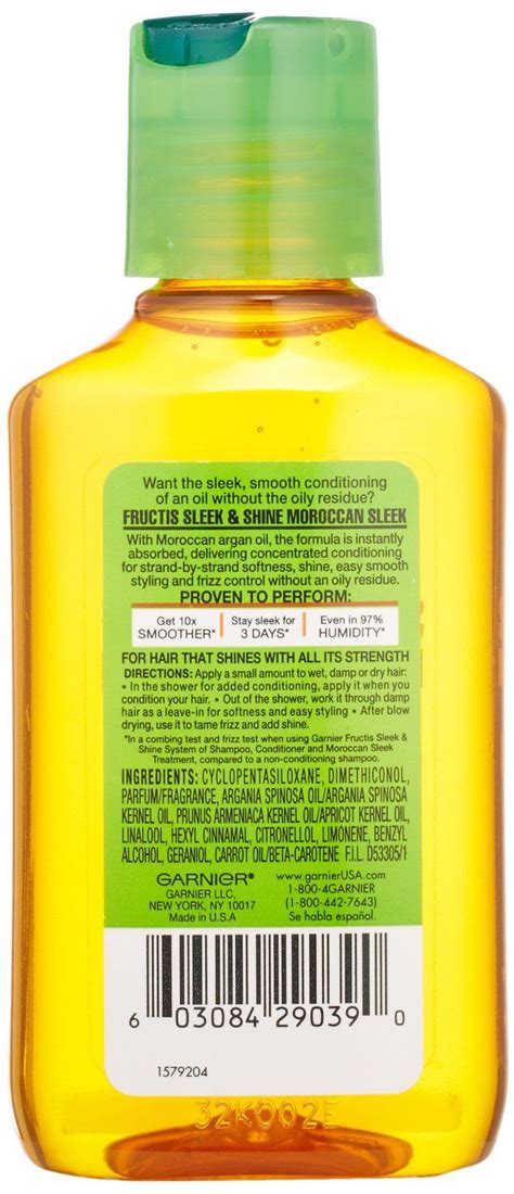 Moroccanoil treatment with argan oil. Garnier Sleek & Shine Moroccan Sleek Oil Treatment reviews ...