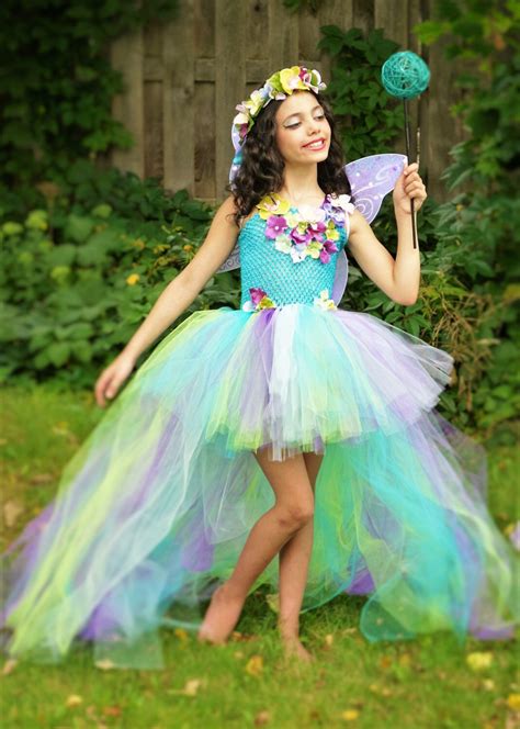 Fairy Tutu Dress Fairy Costume Water Fairy Dress Teal Turquoise