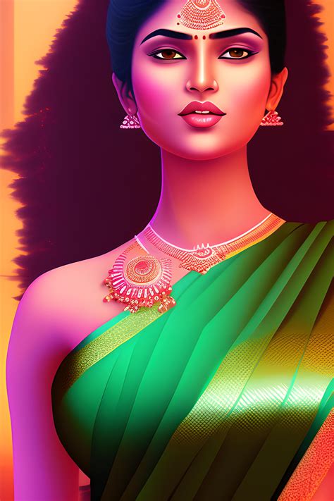 Hot Indian Girl With Tight Boobs In Saree Wallpapersai