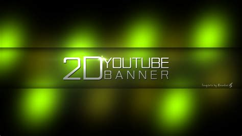 8 Photoshop Psd 2016 Banner Images Youtube Banner Size