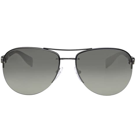 Prada Sport Ps56ms 5av3m162 Rossa Sunglasses Grey Frame Grey Lens