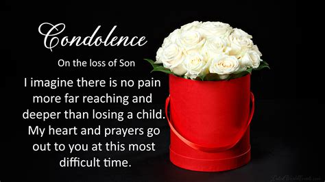 Sympathy Quotes For Loss Of Son And Words Of Comfort For