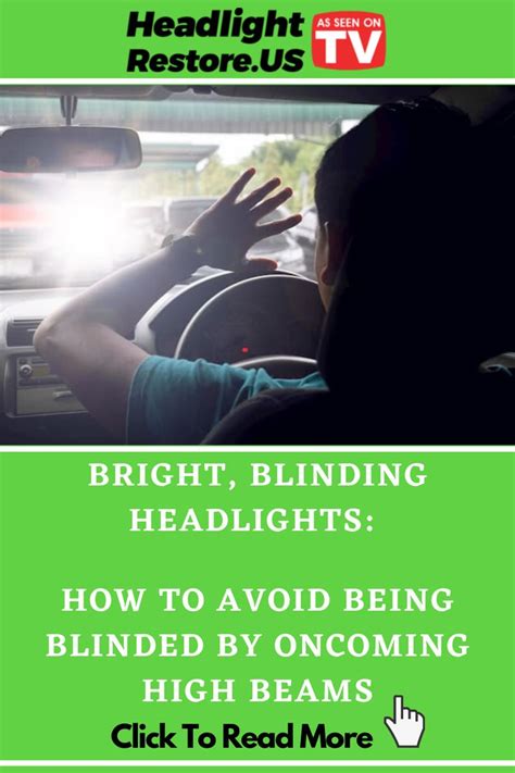 How To Avoid Brightblinding Headlights Cloudy Headlights Dangers