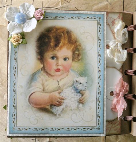Two Crazy Crafters Vintage Themed Baby Album