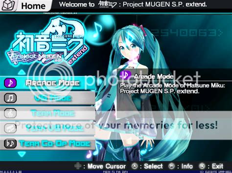 Hatsune Miku Project Mugen Sp Extend 640x480