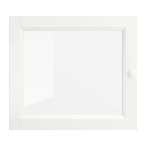 Oxberg Glass Door White 40x35 Cm Ikea Eesti