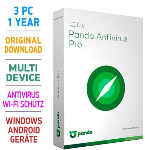 Panda Antivirus Pro 2021 3 Pc Geräte 1 Jahr Android Nagashop
