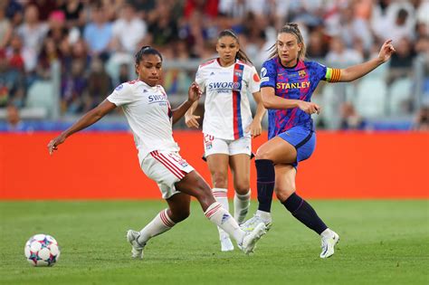 barcelona femení vs lyon women s champions league final final score 1 3 barça s defense of