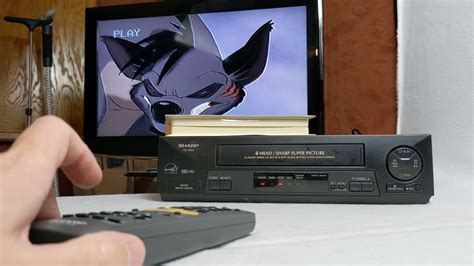 Tested Sharp Vc A Vhs Vcr Player Recorder W Remote Cable Vintage