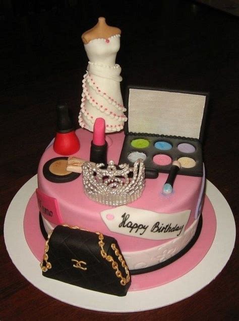 40 Adorable Fashionista Birthday Cake Ideas 40 In 2020 Make Up Cake Girl Cakes Fashion Cakes