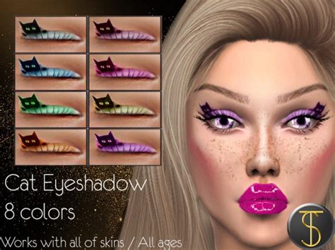 The Sims Resource Cat Eyeshadow By Turksimmer Sims 4 Downloads