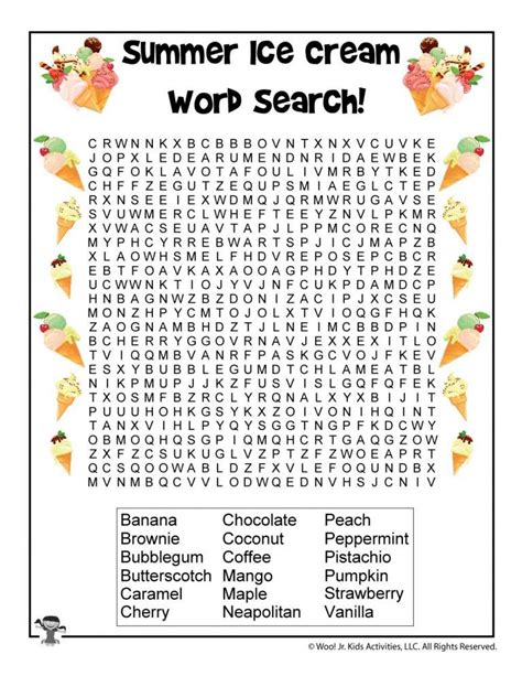 Summer Word Searches And Summer Word Puzzles Artofit
