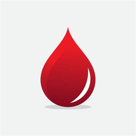 Blood Logo Vector Illustration 2442849 Vector Art At Vecteezy