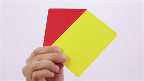Yellow Card Red Card Efl Teaching Recipes