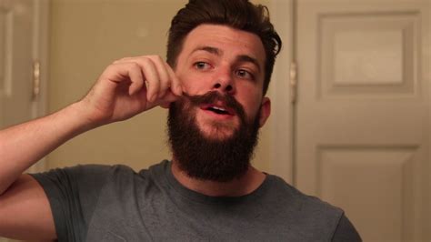 How To Trim Your Mustache At Home The Easy Way Youtube
