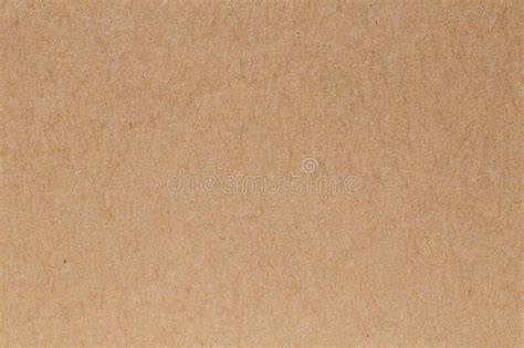 Brown Eco Recycled Kraft Paper Sheet Texture Cardboard Background Stock