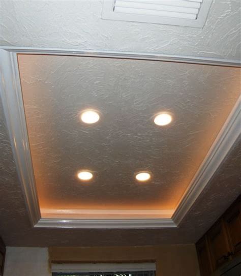 Lighting is one of the most important of all building systems, and we offer buyers thousands the range of lights manufacturers,wholesalers we represented is extensive. Another tray ceiling/recessed lighting idea to replace the ...