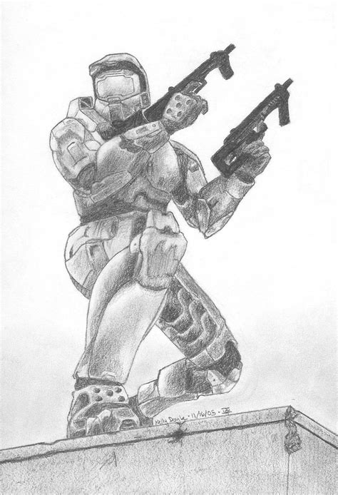 Halo 2 Master Chief By Jshei On Deviantart