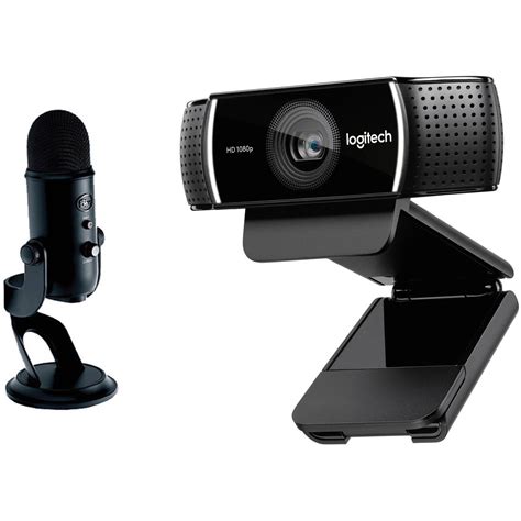 Blue Yeti Usb Microphone Kit With Logitech C922 Pro Stream