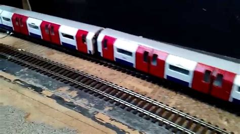 London Underground Model Railway 00 Scale Train Part 5 Youtube