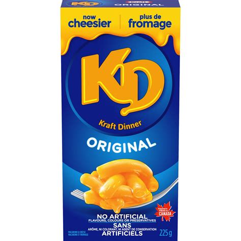 It was a kraft macaroni and cheese day because i had bought a box of kraft mac n cheese for some reason. Kraft Dinner Original Macaroni & Cheese | Walmart Canada