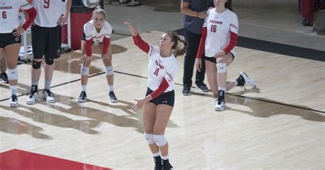 Wisconsin Volleyball The Sett Week Maryland At Indiana Bucky S Th Quarter