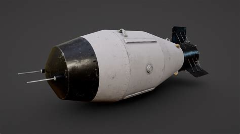 Tsar Bomba Download Free 3d Model By Warkarma 104ac33 Sketchfab